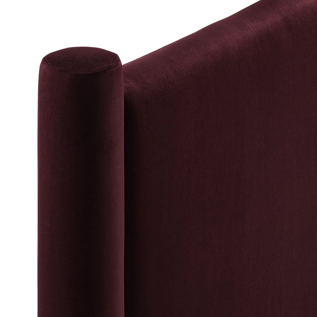 Rael Performance Velvet  Headboard