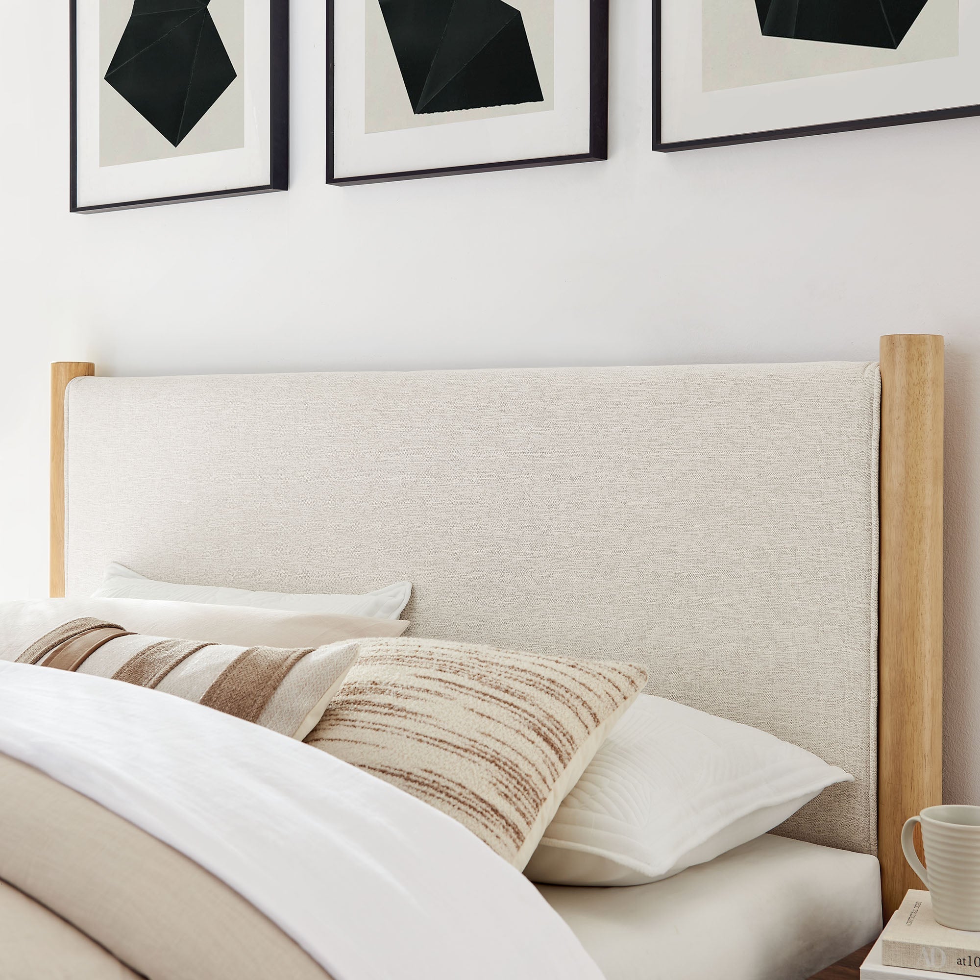 Maven Upholstered Platform Bed