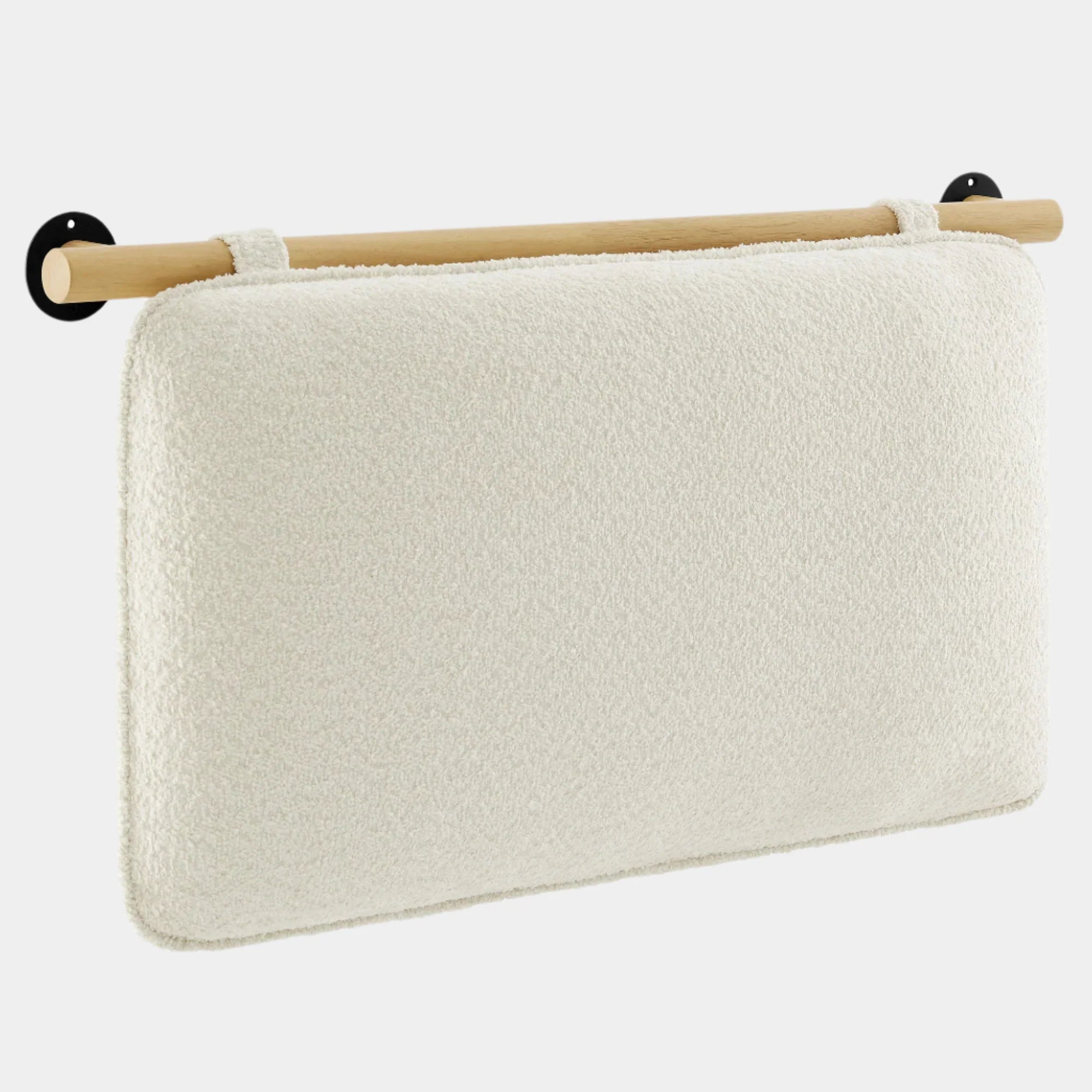 Anela Wall-Mounted Chenille Upholstered Headboard