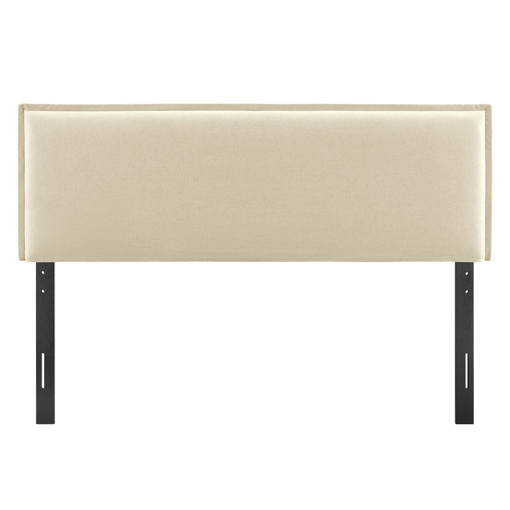 Camille Upholstered Linen Blend Headboard