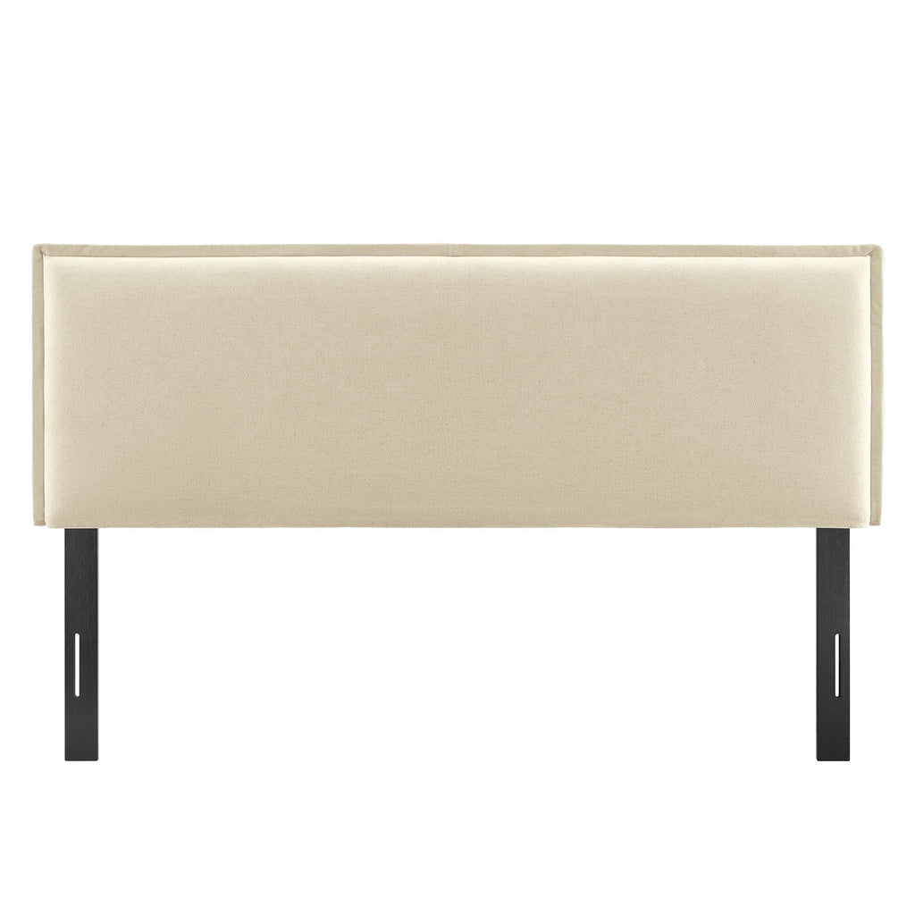 Camille Upholstered Linen Blend Headboard