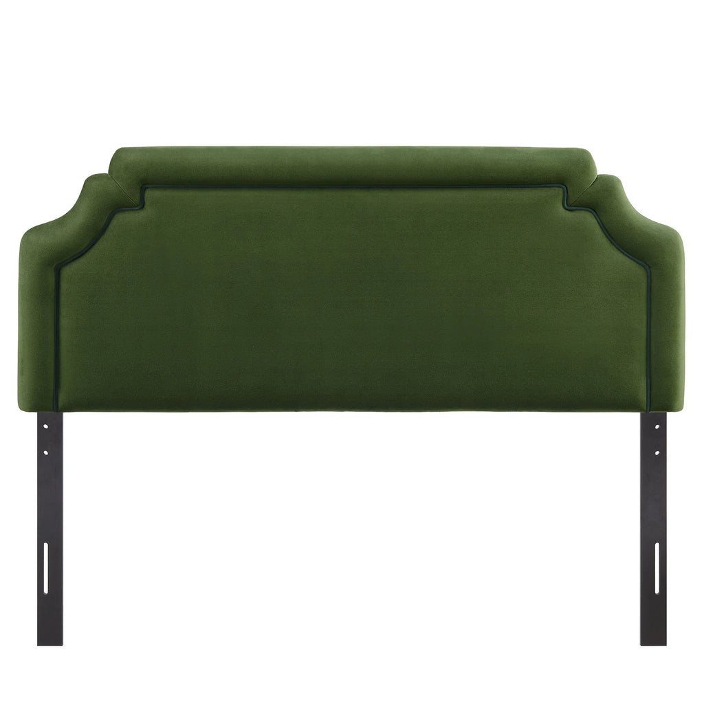Magnolia Stain-Resistant Performance Velvet Queen Size Headboard