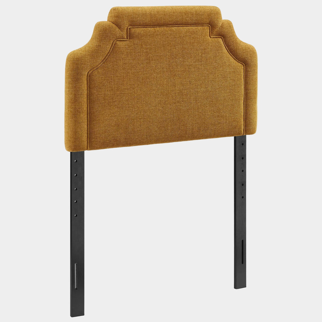 Magnolia Upholstered Fabric Queen Size Headboard
