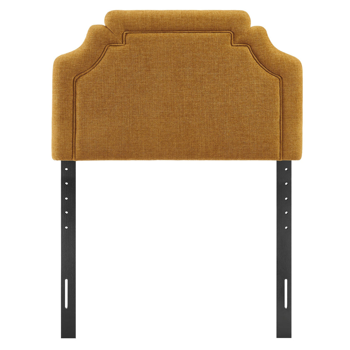 Magnolia Upholstered Fabric Queen Size Headboard