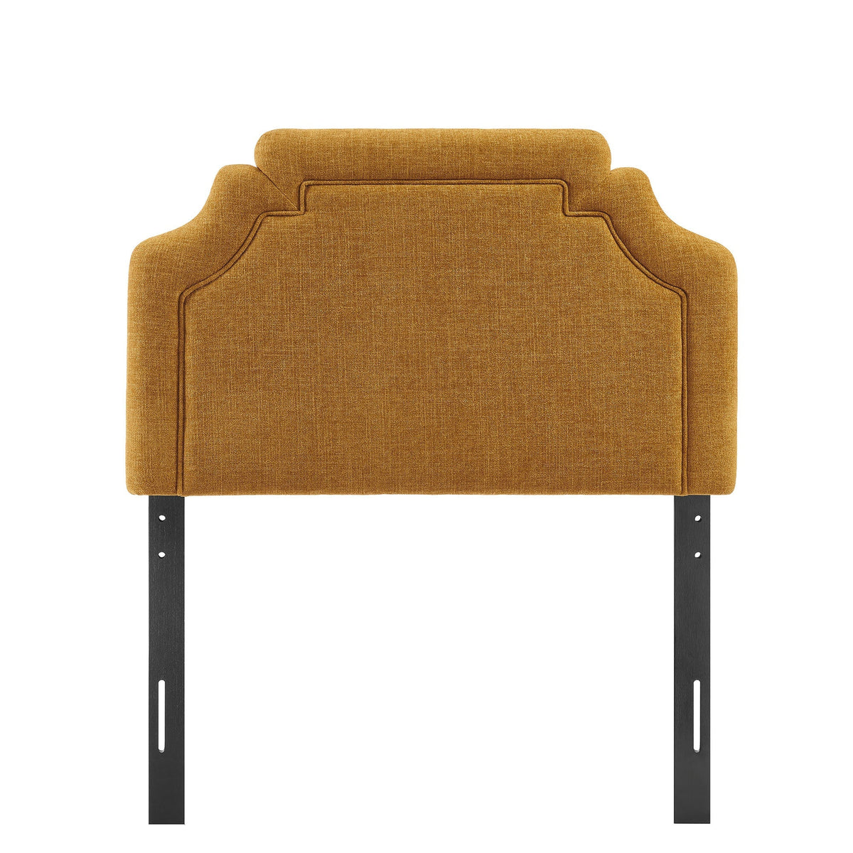 Magnolia Upholstered Fabric Queen Size Headboard