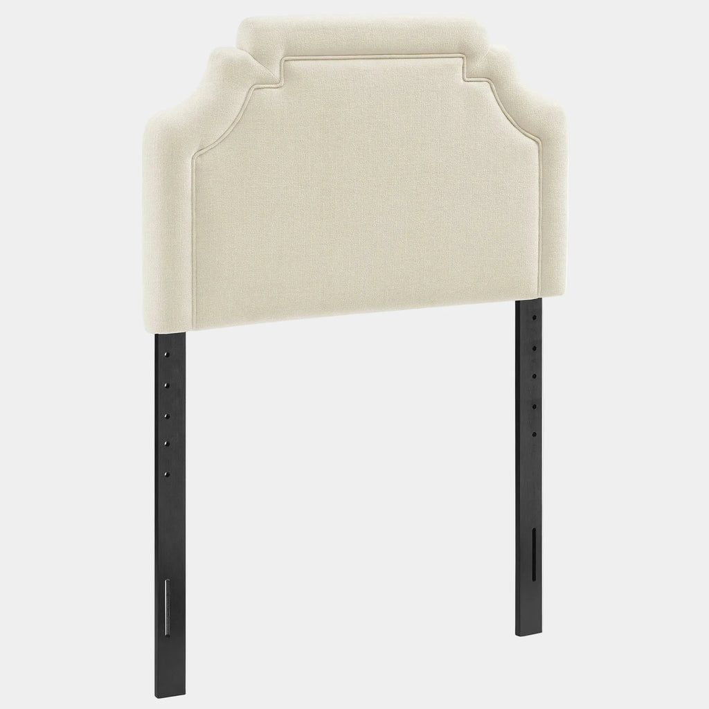 Magnolia Upholstered Fabric Queen Size Headboard