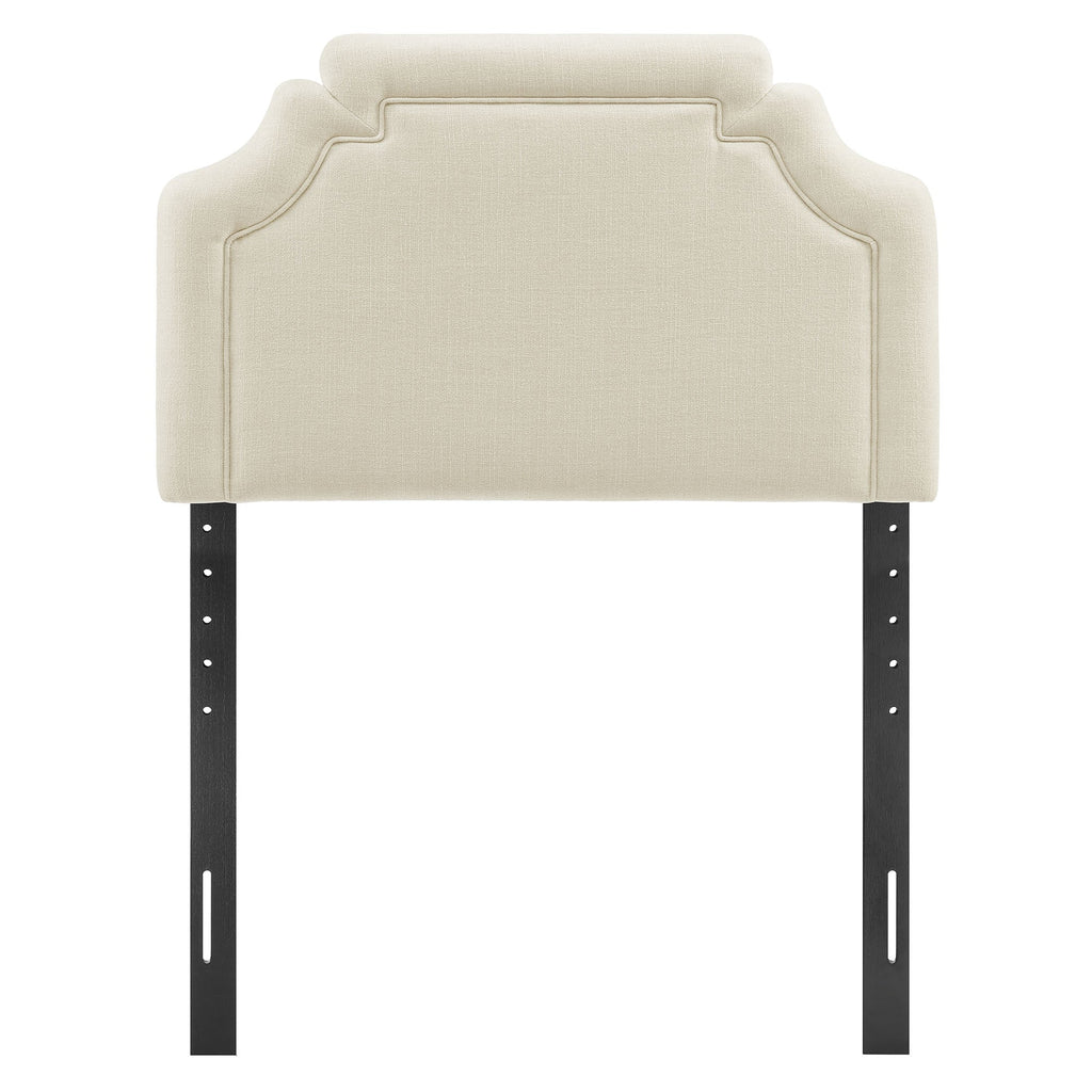 Magnolia Upholstered Fabric Queen Size Headboard