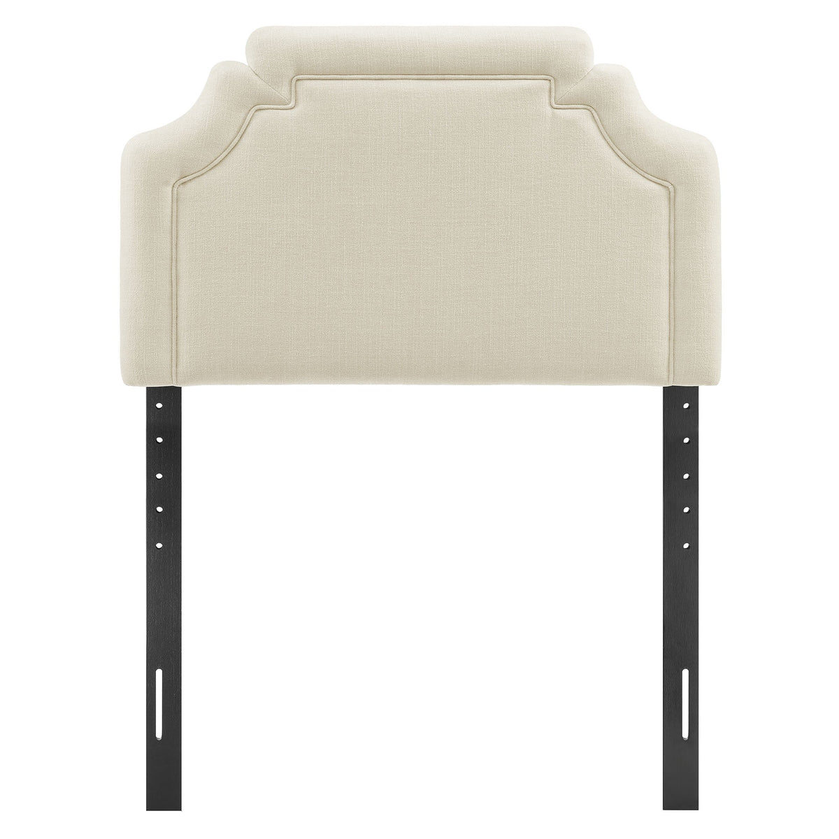 Magnolia Upholstered Fabric Queen Size Headboard