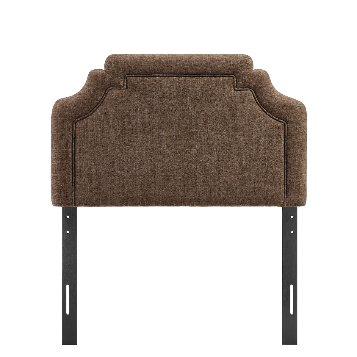 Magnolia Upholstered Fabric Queen Size Headboard