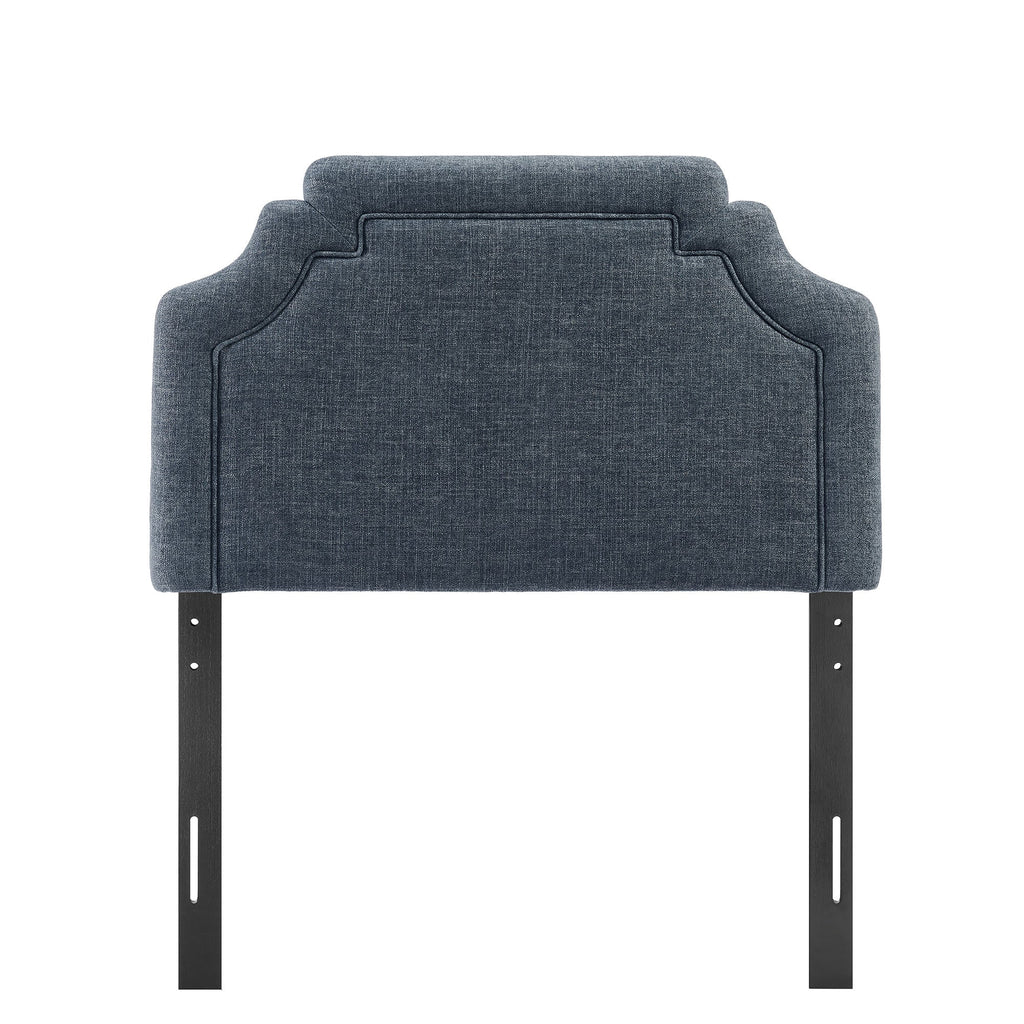 Magnolia Upholstered Fabric Queen Size Headboard