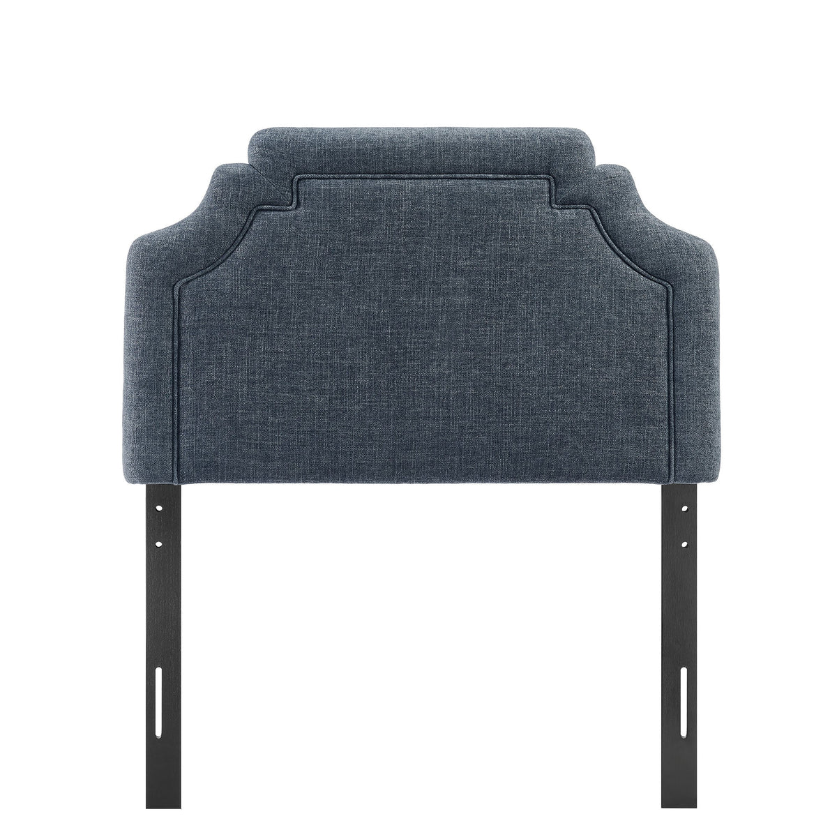 Magnolia Upholstered Fabric Queen Size Headboard
