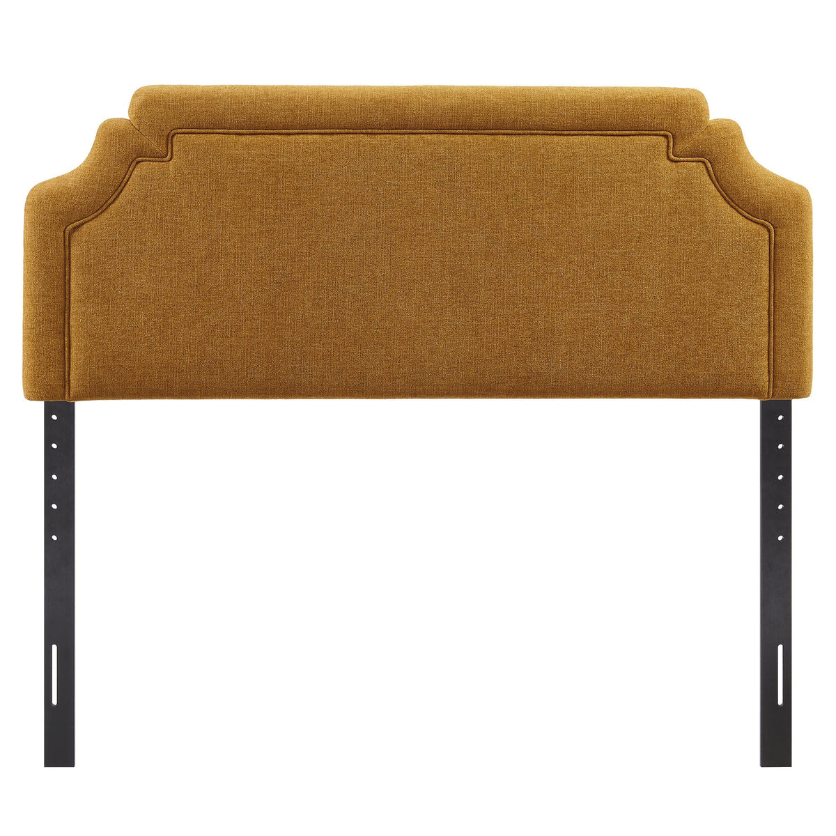 Magnolia Upholstered Fabric Queen Size Headboard