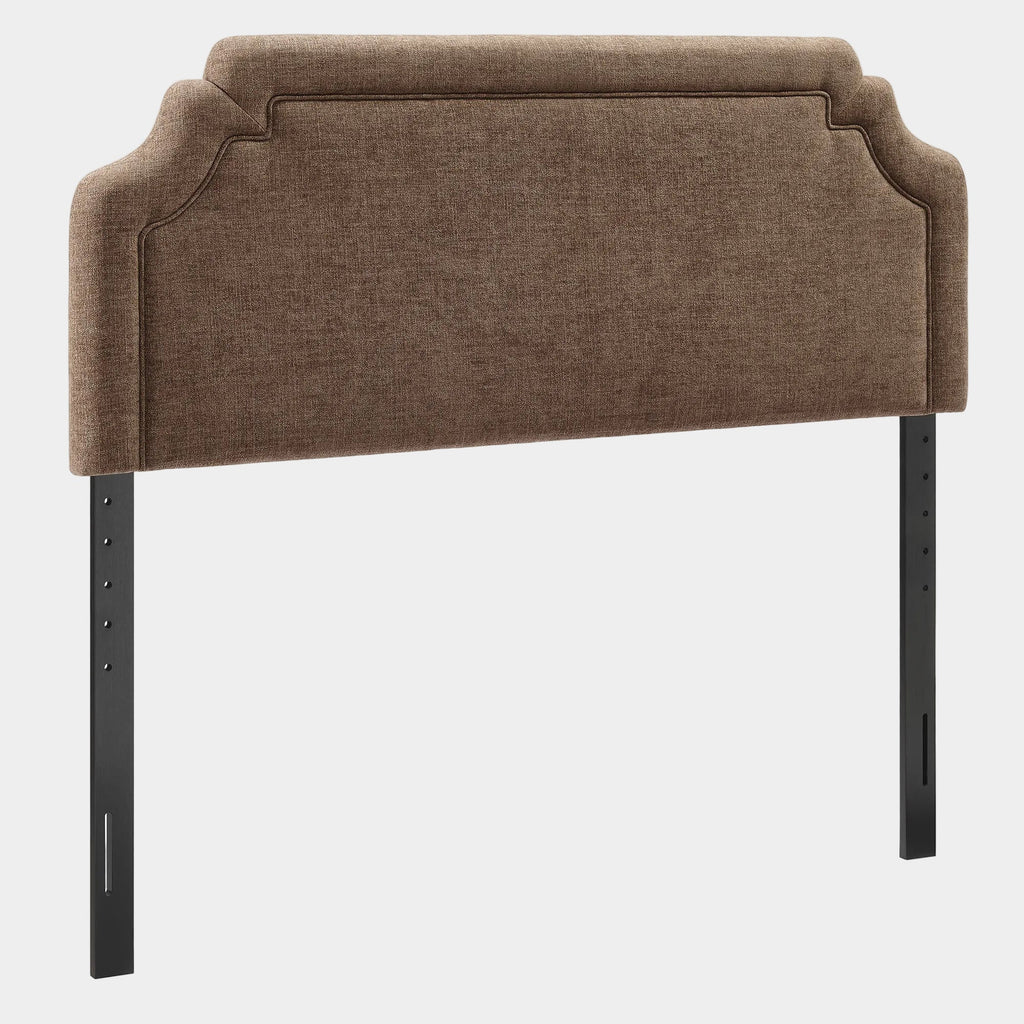 Magnolia Upholstered Fabric Queen Size Headboard