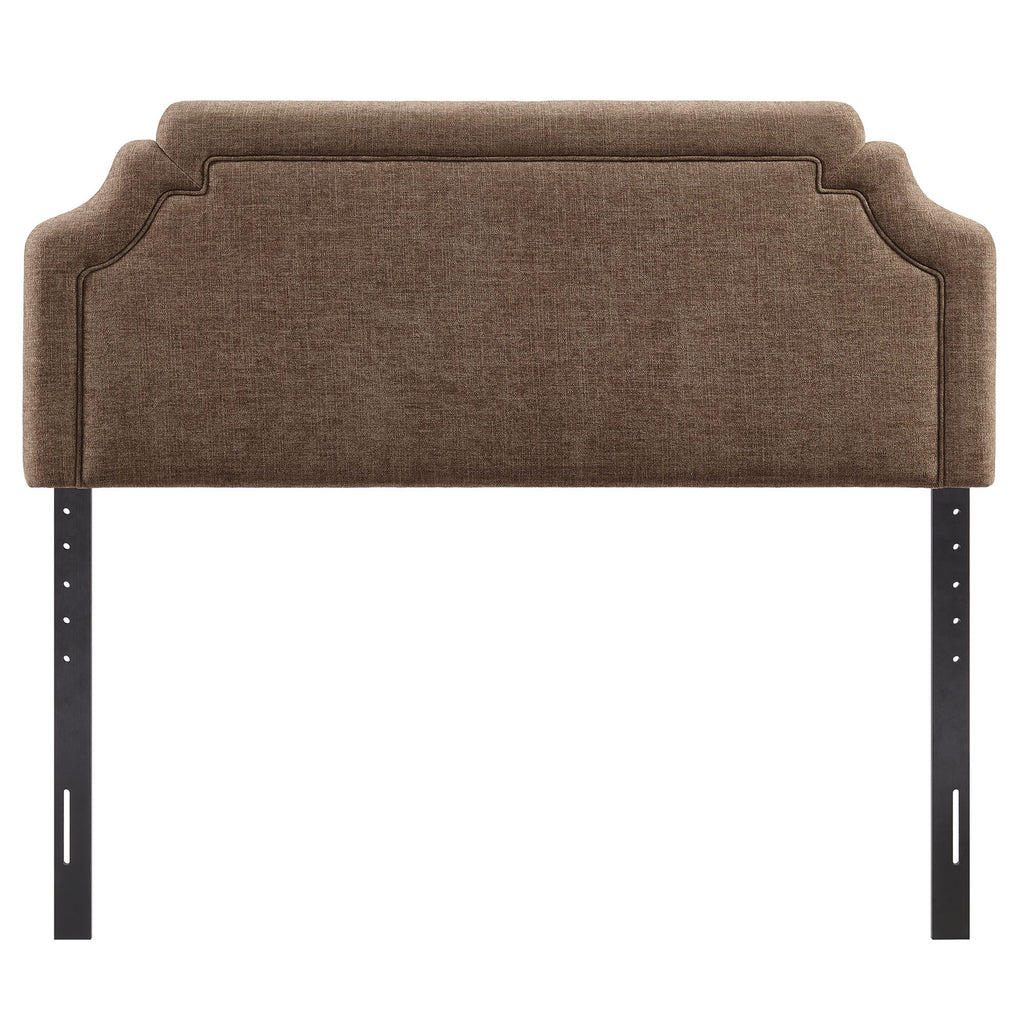 Magnolia Upholstered Fabric Queen Size Headboard