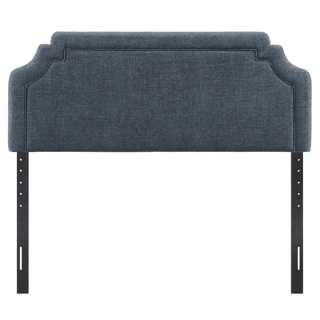 Magnolia Upholstered Fabric Queen Size Headboard