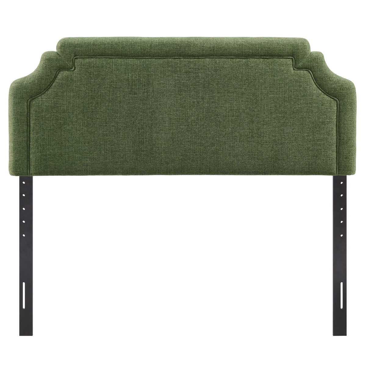 Magnolia Upholstered Fabric Queen Size Headboard