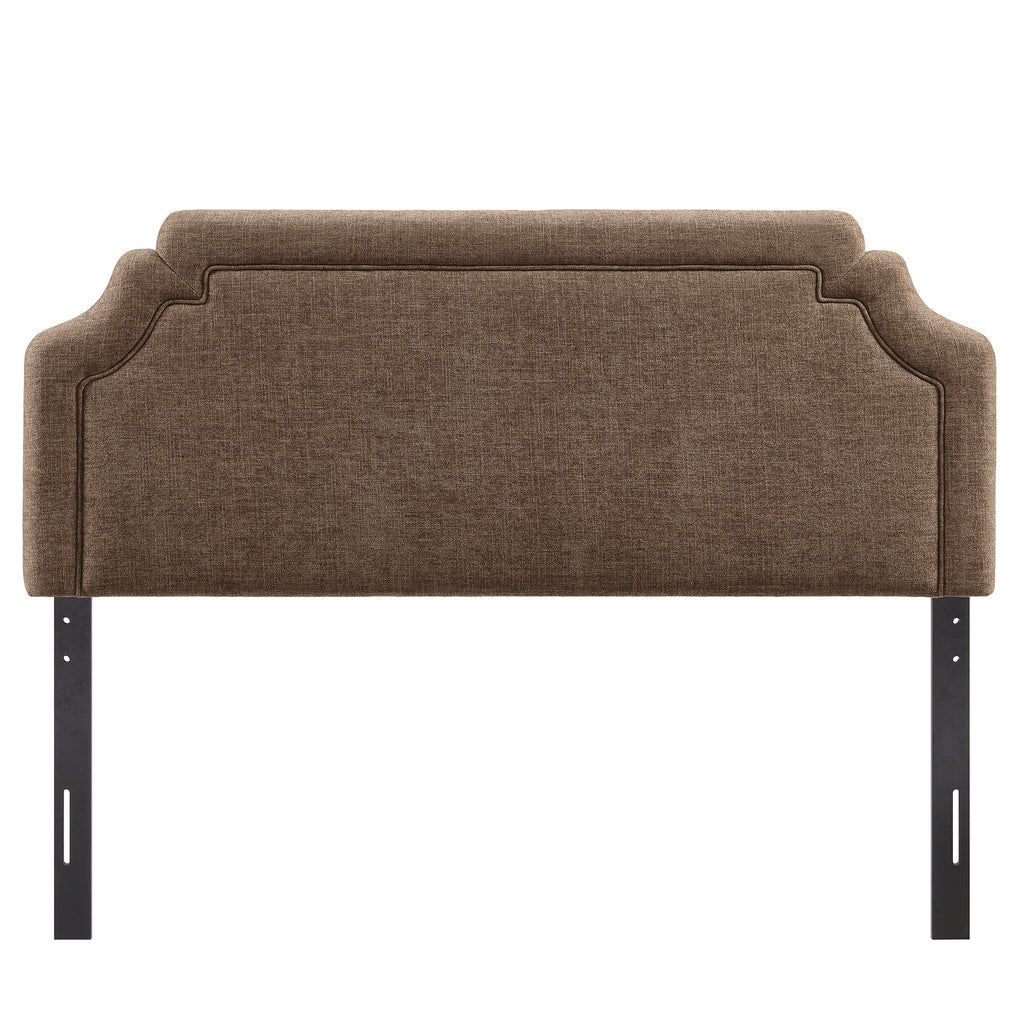 Magnolia Upholstered Fabric Queen Size Headboard