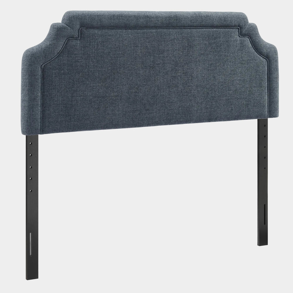 Magnolia Upholstered Fabric Queen Size Headboard