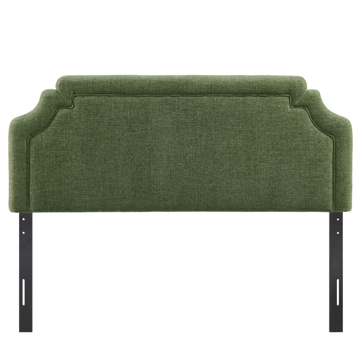 Magnolia Upholstered Fabric Queen Size Headboard