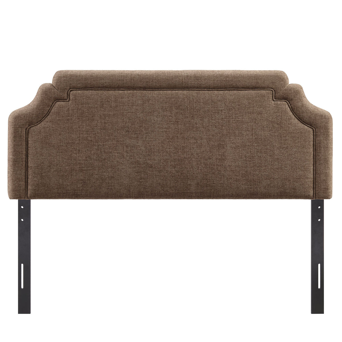 Magnolia Upholstered Fabric Queen Size Headboard