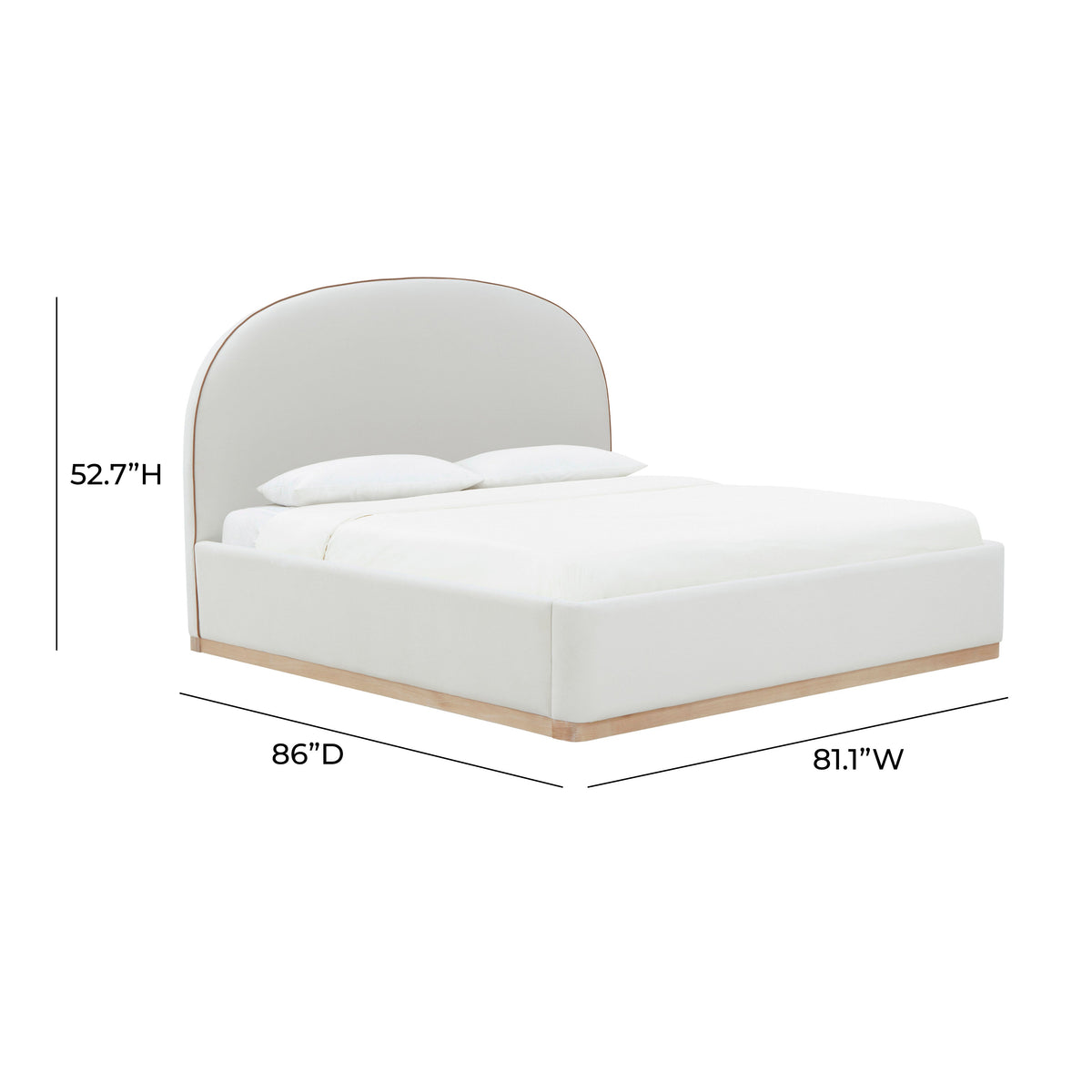 Marlow Performance Velvet Bed