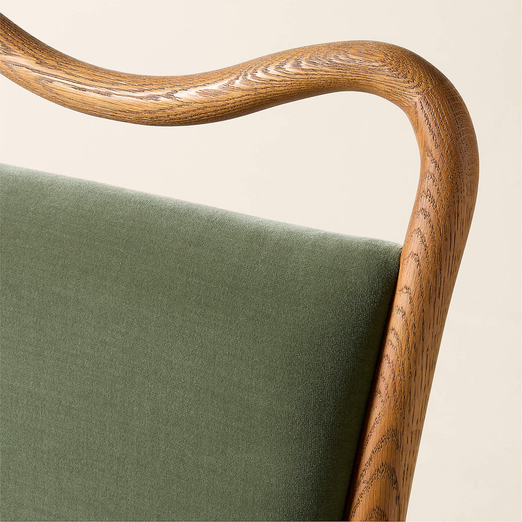 Monte Oak Performance Dining Chair