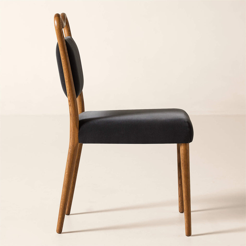 Monte Oak Performance Dining Chair