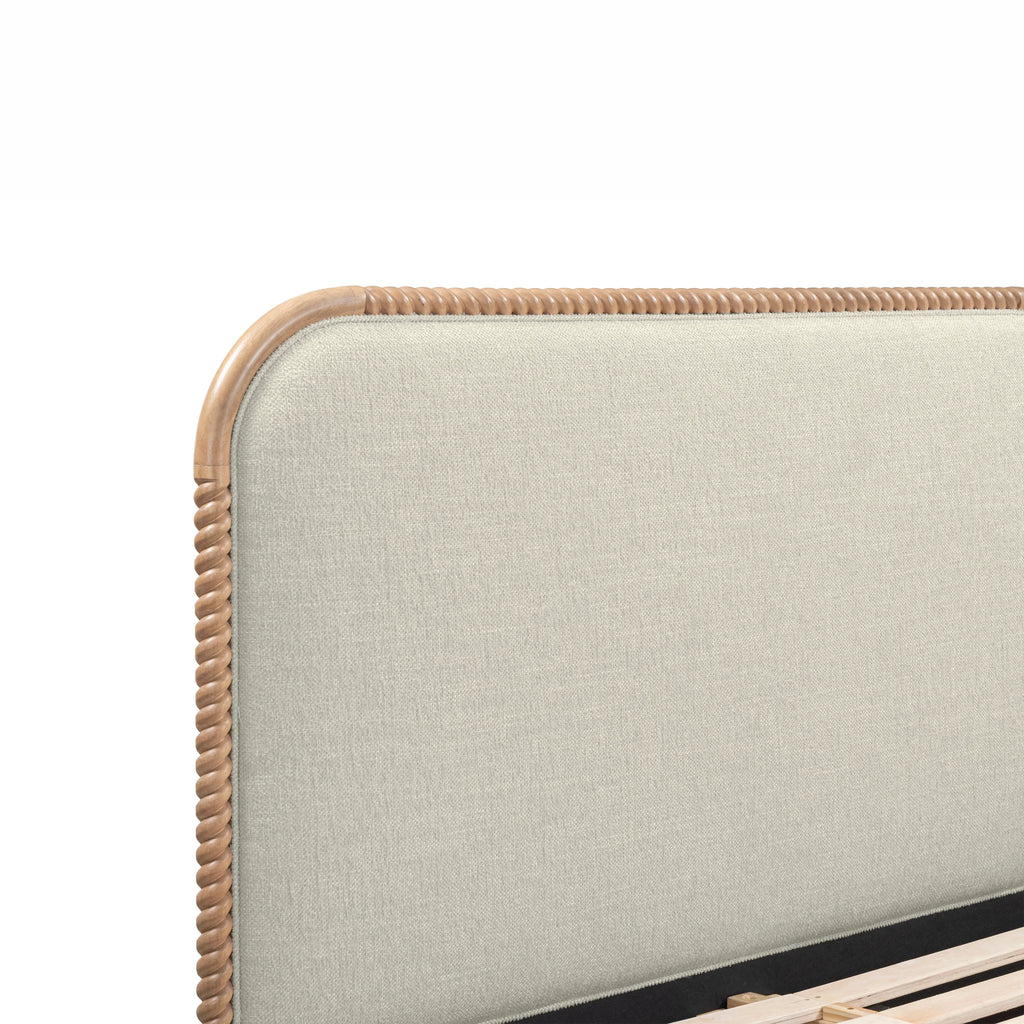 Hatia Basketweave Panel Bed