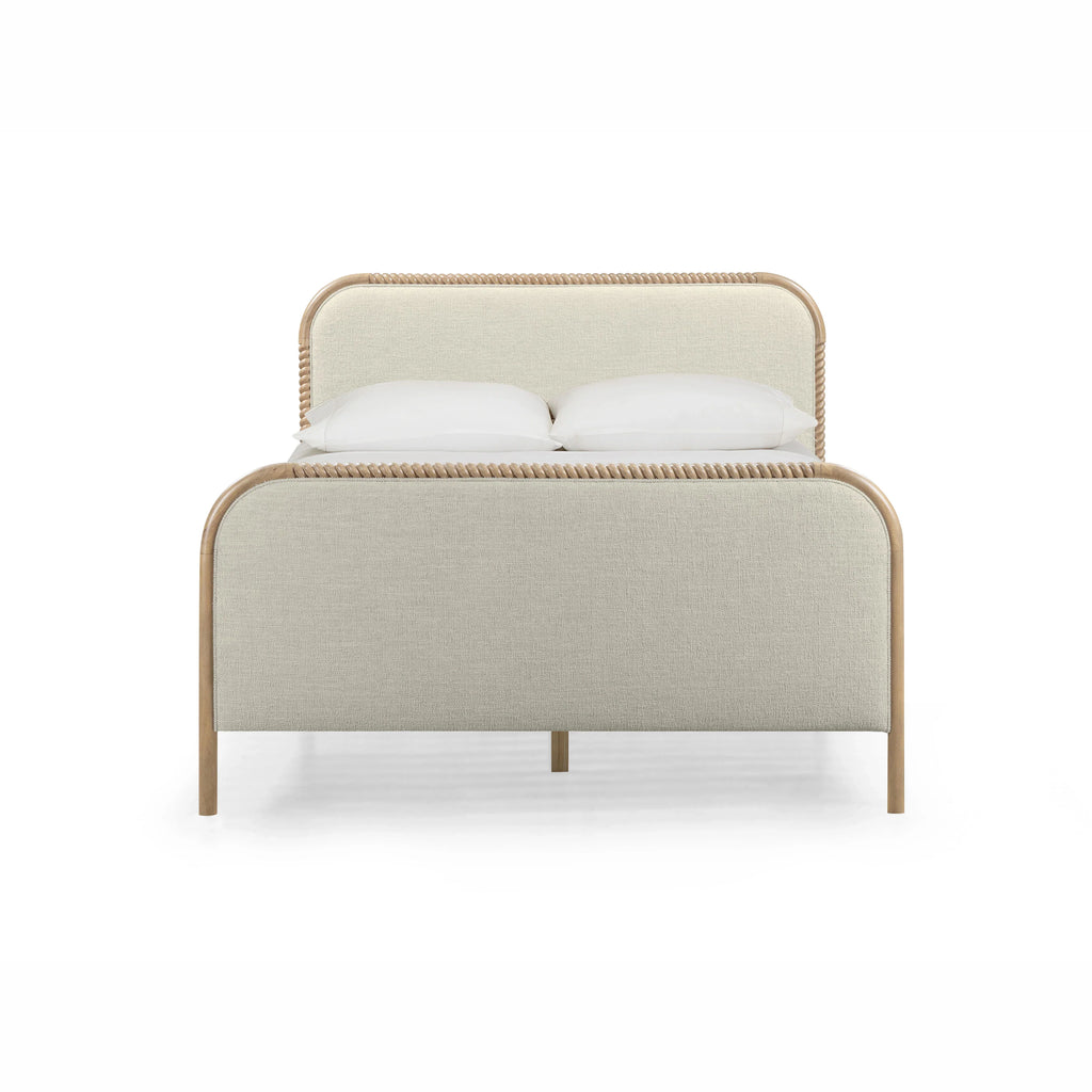 Hatia Basketweave Panel Bed