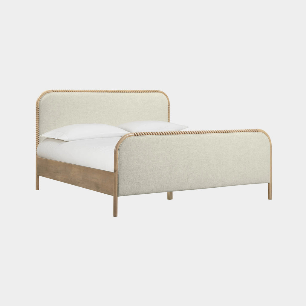 Hatia Basketweave Panel Bed