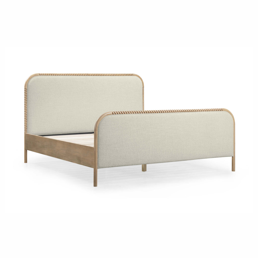 Hatia Basketweave Panel Bed