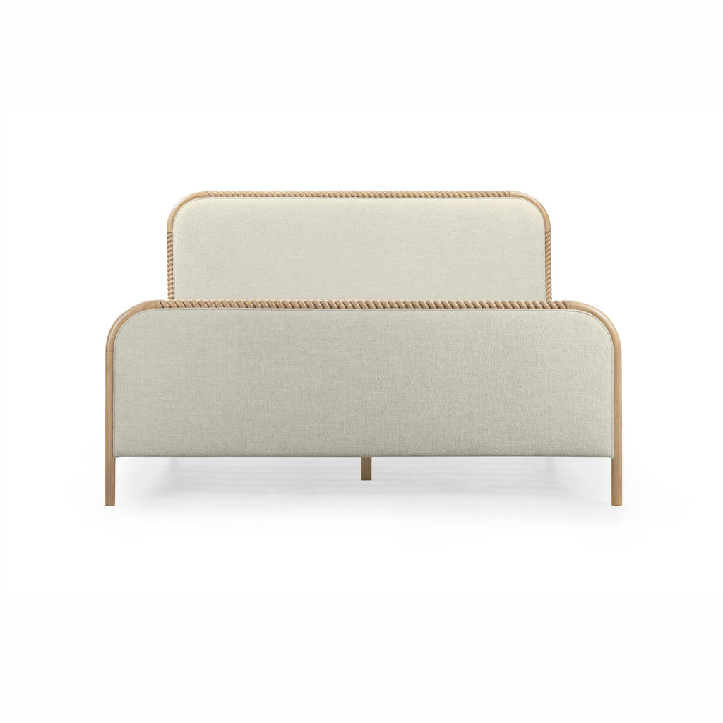 Hatia Basketweave Panel Bed