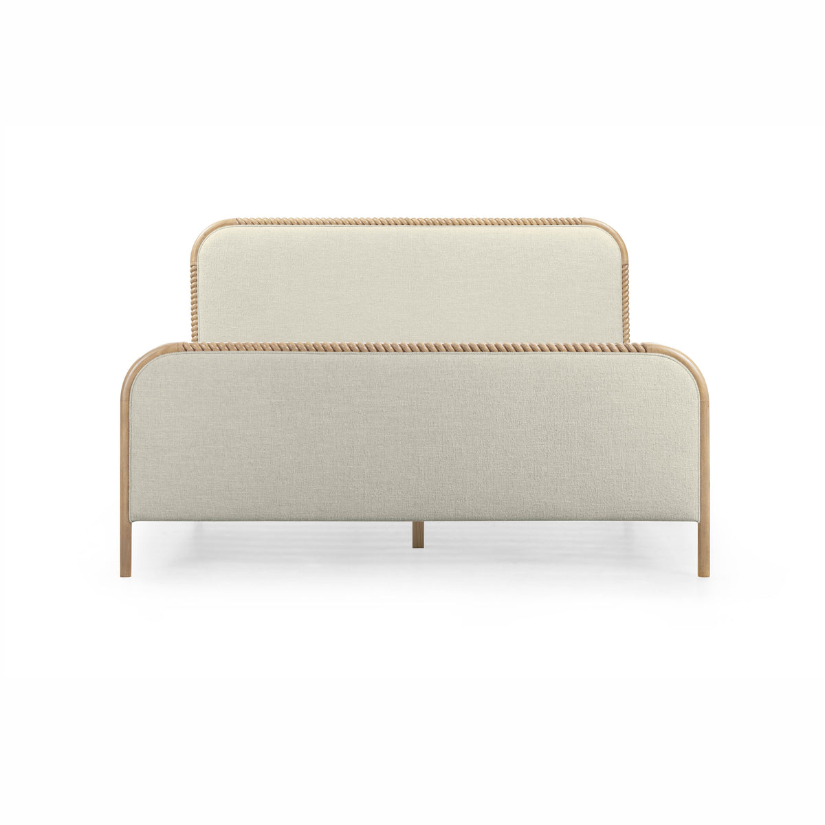 Hatia Basketweave Panel Bed