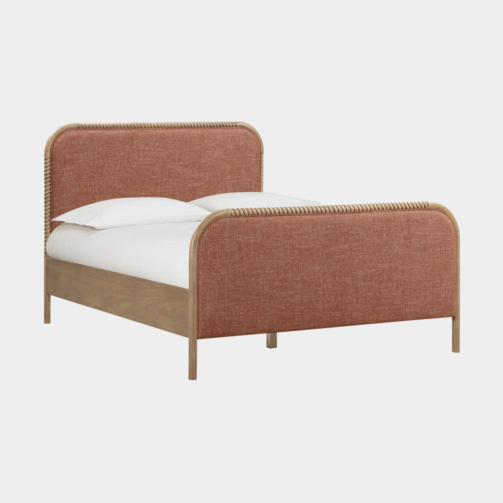 Hatia Basketweave Panel Bed