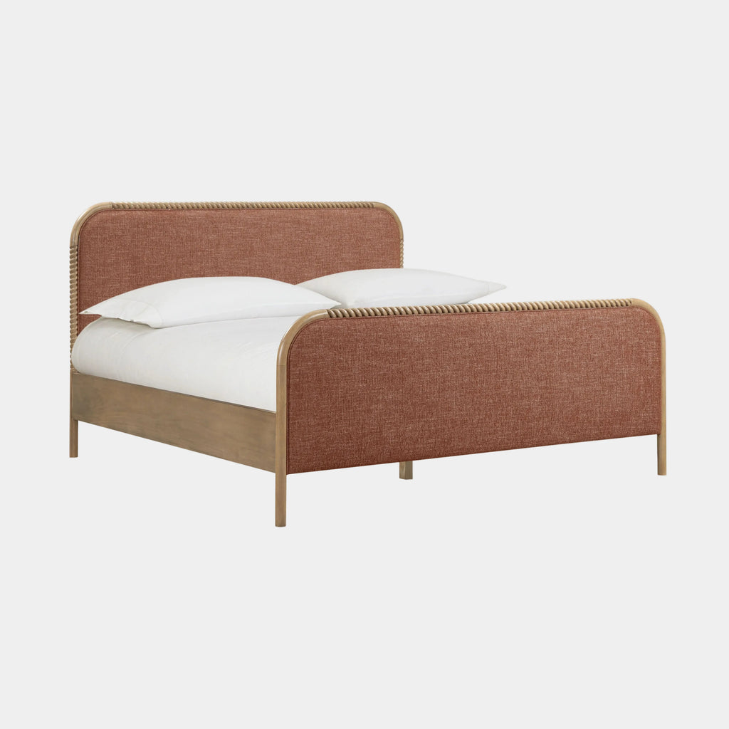 Hatia Basketweave Panel Bed
