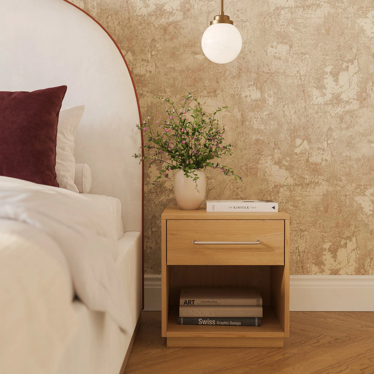Marlow Performance Velvet Bed