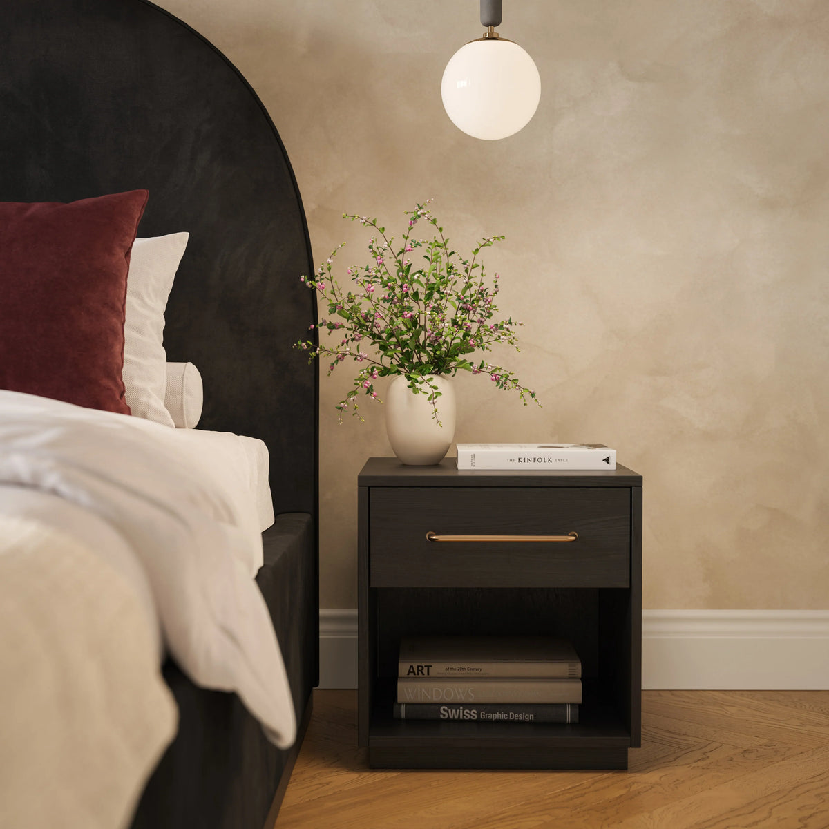 Marlow Performance Velvet Bed