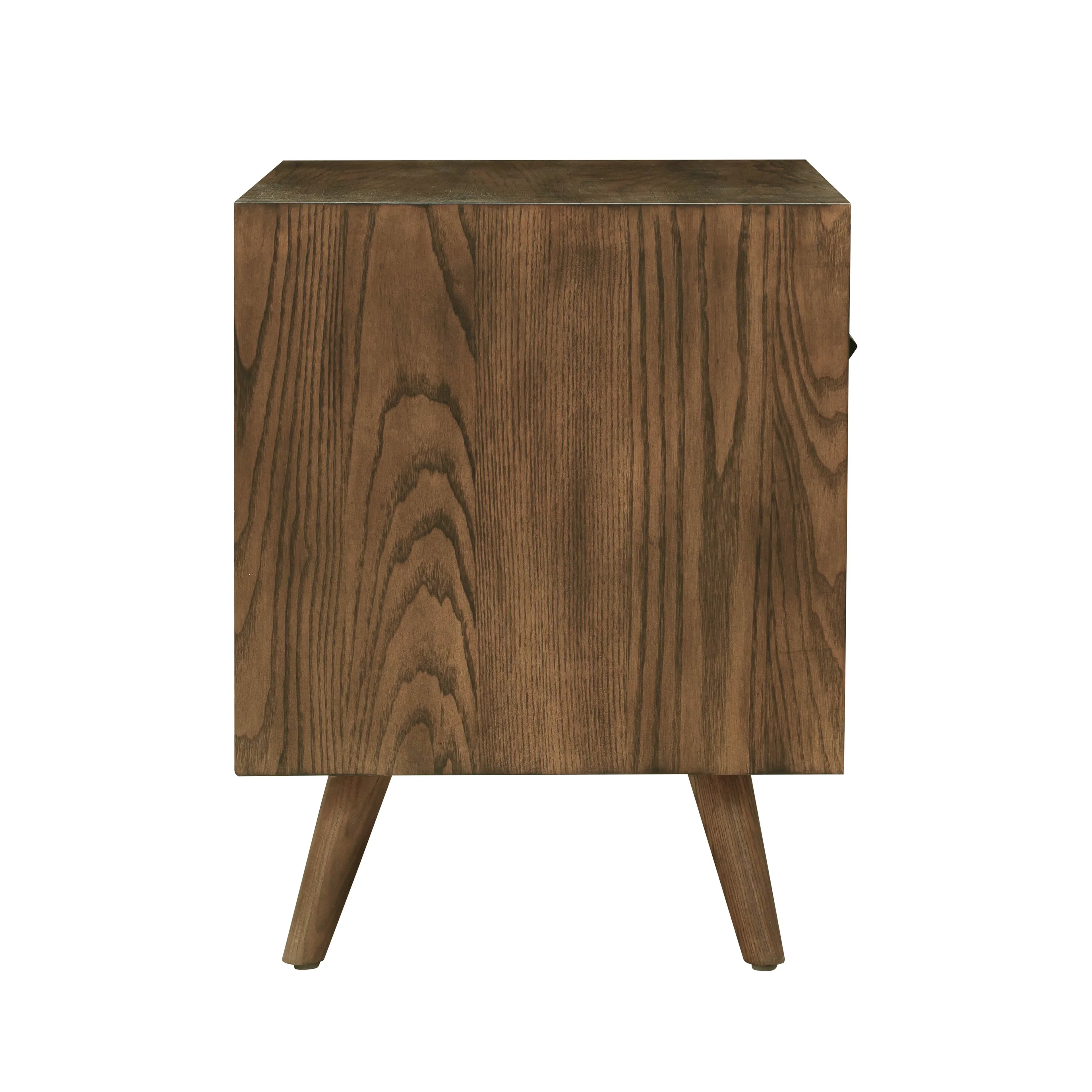Emery 24" Walnut 1-Drawer Nightstand