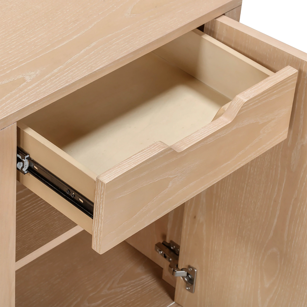Marlow 77" Wood Entertainment Center