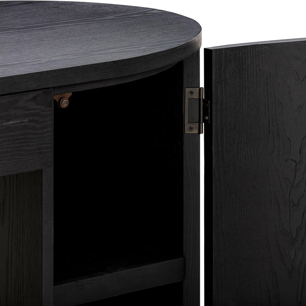 Marlow 64" Wood Executive Desk With Storage