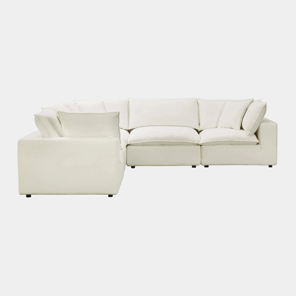 Cali 5-Piece Performance Fabric Modular L-Sectional