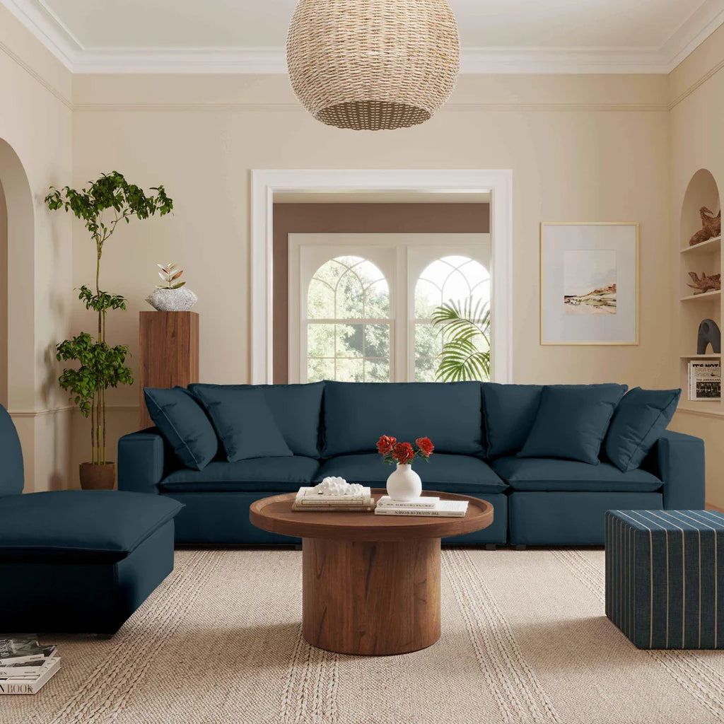 Cali 120" Performance Fabric Modular Sofa