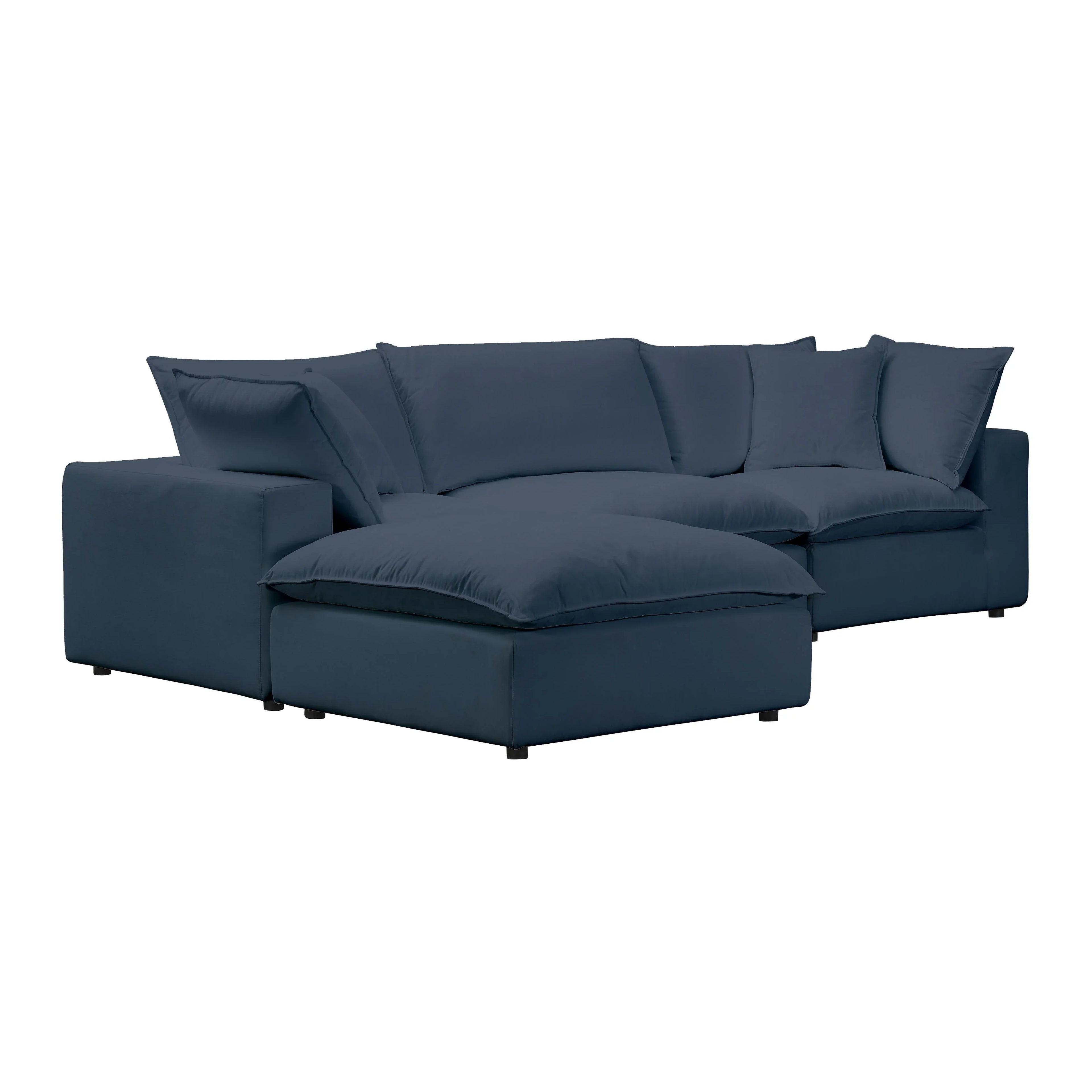 Cali Performance Fabric Ottoman