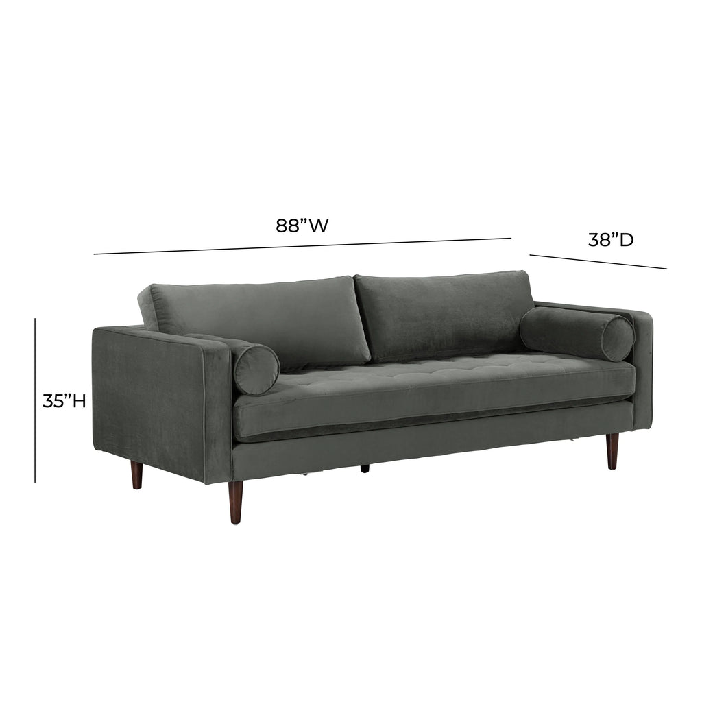 Cave 88" Performance Velvet Sofa