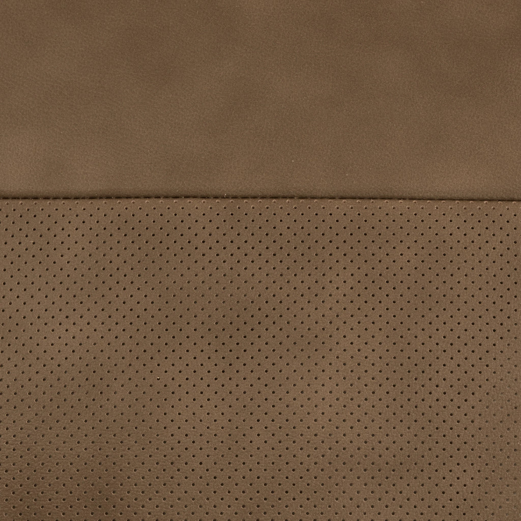 Cali 120" Brown Leather Modular Sofa