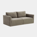 Willow 74" Performance Velvet Modular Loveseat