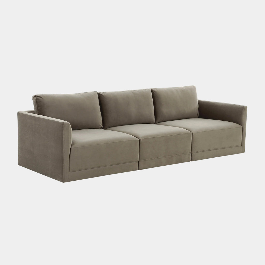 Willow 105" Performance Velvet Modular Sofa