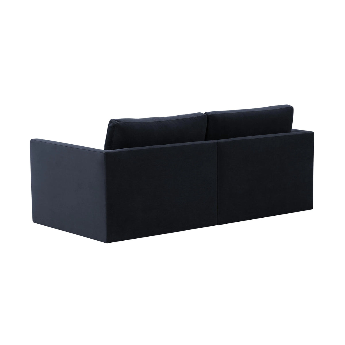 Willow 74" Performance Velvet Modular Loveseat
