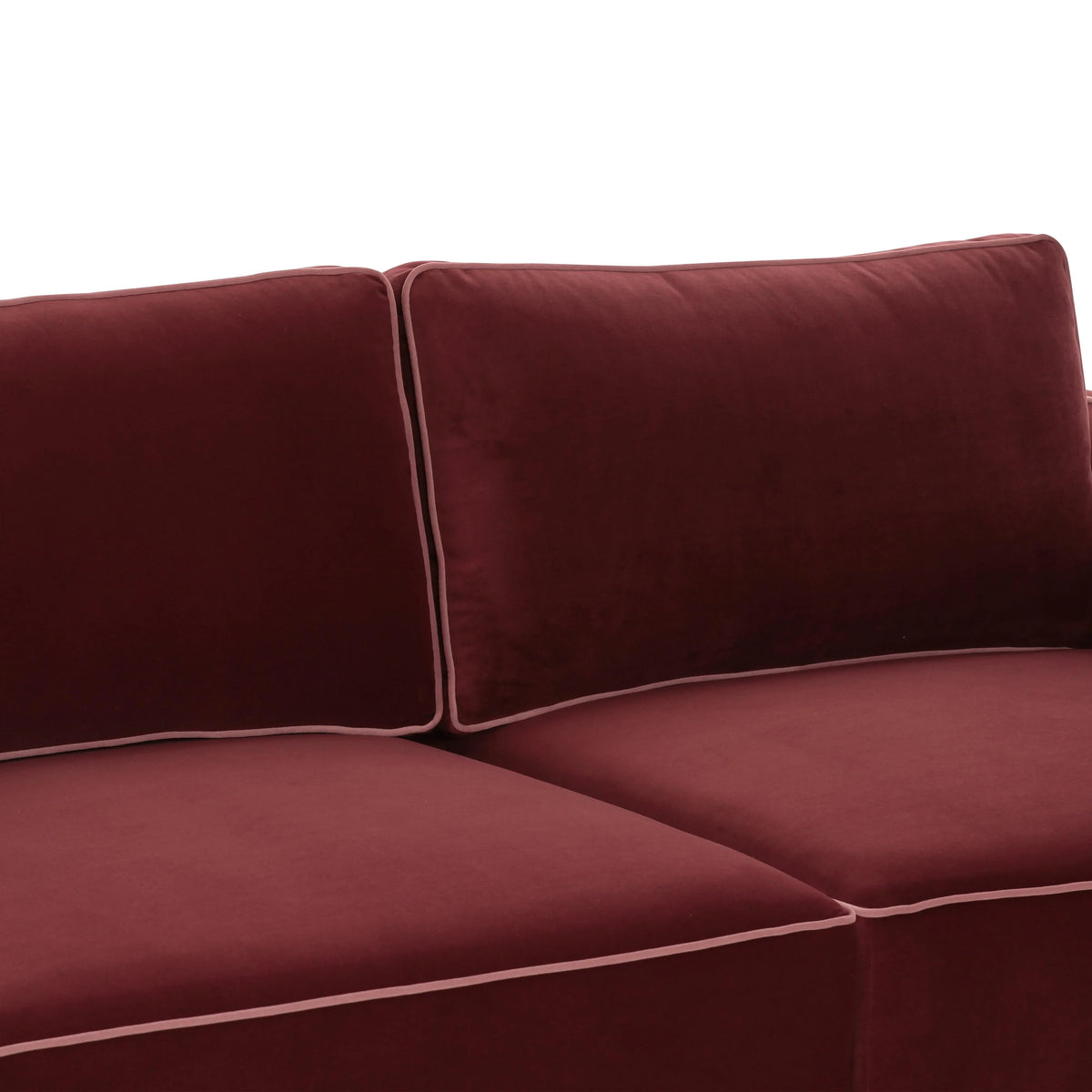 Willow 74" Performance Velvet Modular Loveseat