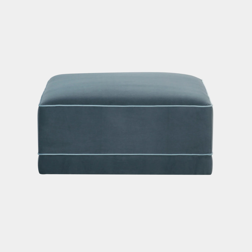 Willow Performance Velvet Modular Ottoman